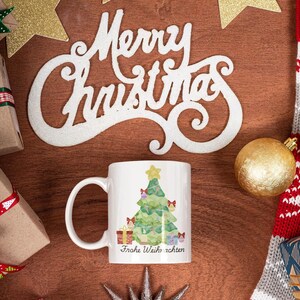 Merry Christmas Coffee Mug Festive Holiday Mug Perfect Christmas Gift Cheerful Ceramic Mug for Coffee Lovers Christmas