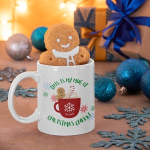 Coffee Mug Christmas perfect for Heise Schoko Perfect Gift Mug Christmas Coffee Mug 11oz Wintertime Gift Mug Christmas