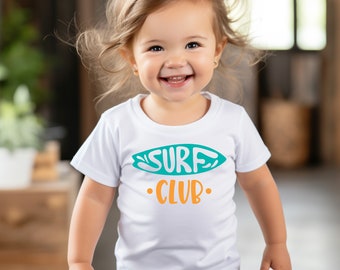 Surf Club - Summer Kids T-shirt - Unisex for boy and girl