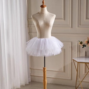 Zwarte tule meisjes Petticoat, peuters meisje rok, kinder Tutu rok, prinses petticoat, meisjes kostuum afbeelding 2