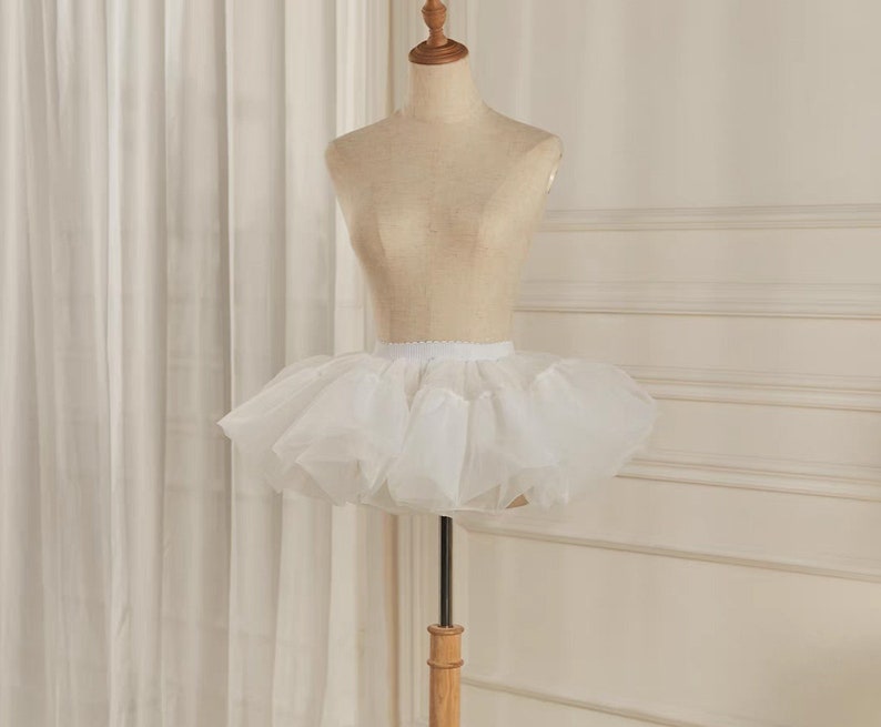 Black ballet skirt, Children's petticoat, Dance skirt, Baby tutu, Girls petticoat, Tulle petticoat for girls, Tulle petticoat zdjęcie 2