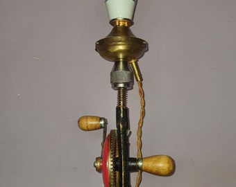 Industrial Style Vintage Drill Lamp