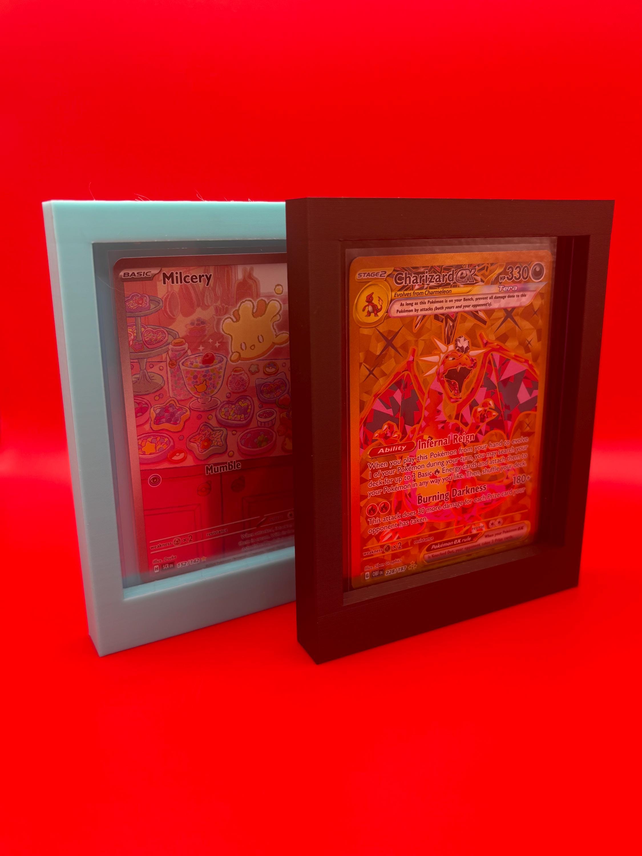 Top Loader Display Stand STL | Modern Card Frame for Pokémon TCG ...