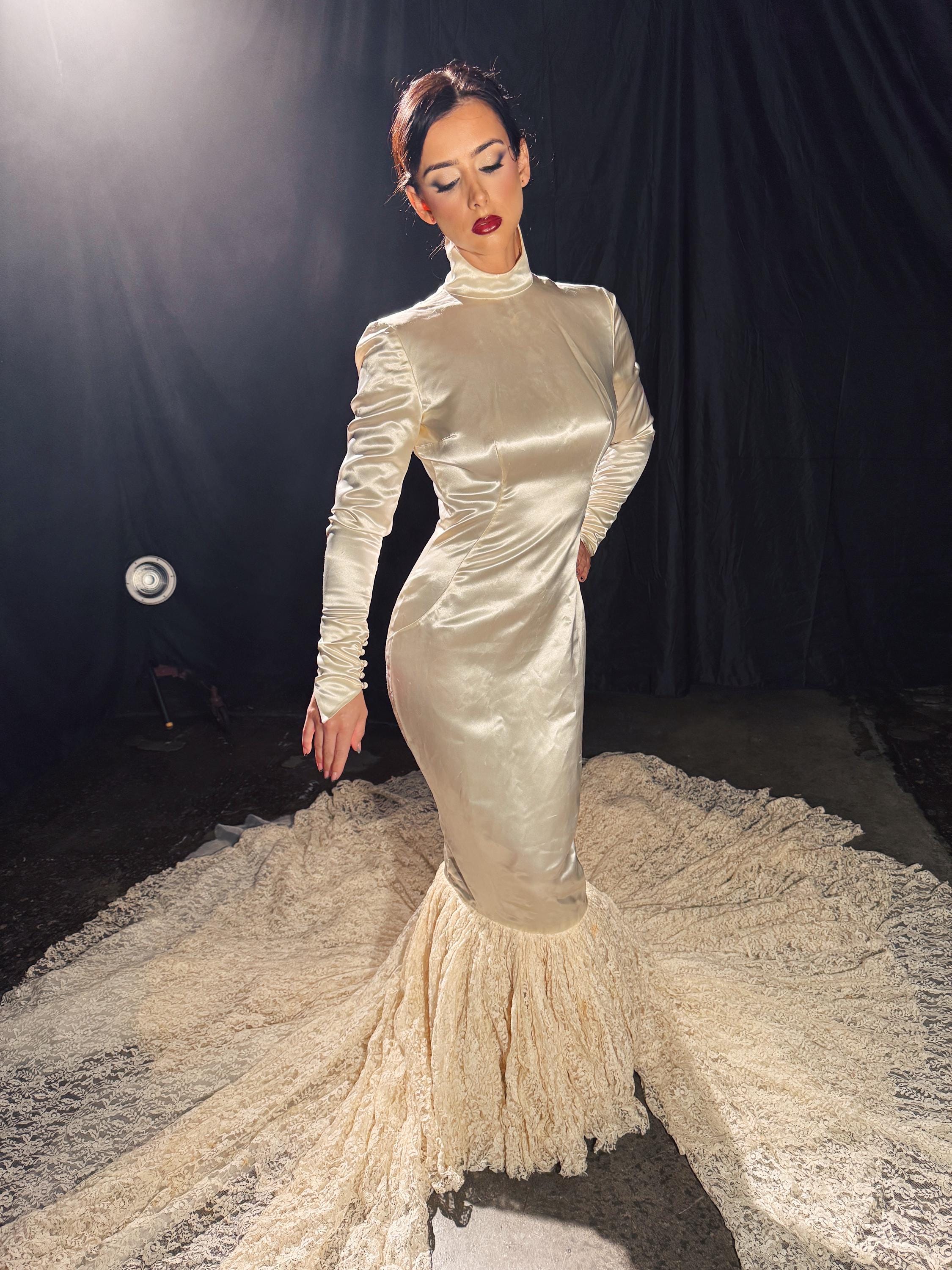 old hollywood mermaid dress Old Hollywood Prom Dresses