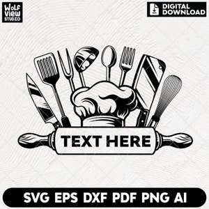 Chef Tools Svg, Chef Dad svg, Chef Svg, Cooking Tools Svg, Chef Shirt Svg, Chef Clipart, , Chef Cut Files, Digital Download