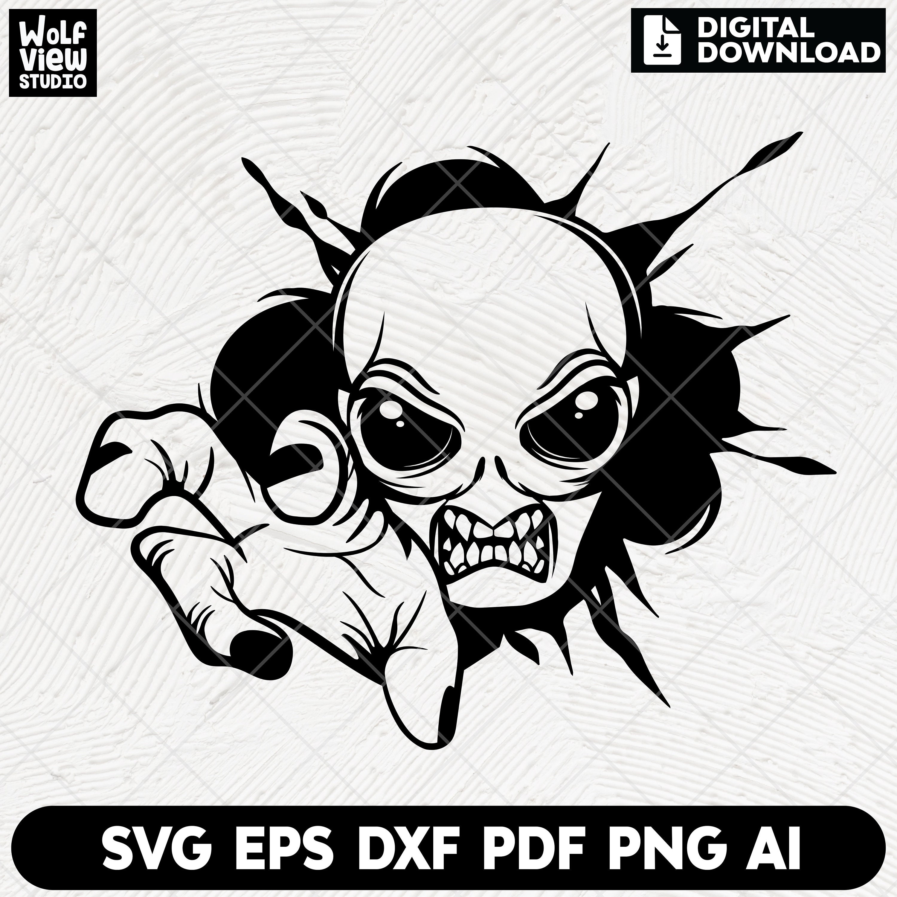 Alien Face Svg, Alien Svg, Alien Png, Alien Silhouette, Alien Shirt Svg