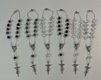 Car rosary | Personal rosary | Single decade rosary | Pocket rosary