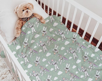 Buzz Lightyear babydeken, kraamcadeau, aanpasbare deken, Disney deken, Disney Home decor, Disney deken jongens, sherpa deken