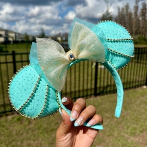 Princess Jasmine Disney Ears, Jasmine Mouse Ears, Disney Princess Ears, Disney Ears Adults and Kids, Minnie Mouse Ears, Mickey Mouse Ears