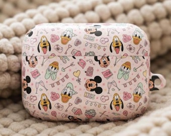 Etui na słuchawki AirPods Disney, etui na słuchawki AirPod Pro Gen 1 2 3 4 z motywem Myszki Miki, etui na słuchawki AirPod z motywem Disneya, etui na słuchawki AirPod 3 z motywem Myszki Minnie, etui na słuchawki AirPod 4