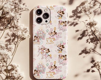 Mickey & Minnie Phone Case, Disney iPhone Case, Magsafe iPhone Case, iPhone 17 Air, Tough Protective Phone Cover, Small Gift for Her