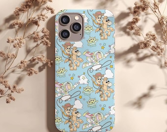 Disney Phone Case, Toy Story Phone Cover, Woody, Buzz, iPhone 14, 15, 16, 17 Pro Max Air, Samsung Cases, Google Pixel Skin Gift for Him Her