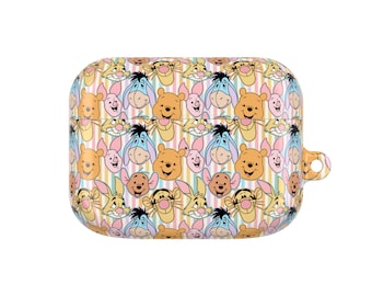 Etui na słuchawki AirPods Disney, etui na słuchawki AirPod Pro Gen 1 2 3 4 z motywem Myszki Miki, etui na słuchawki AirPod Disney, Disney Bound, etui na słuchawki AirPod 3 z Kubusiem Puchatkiem, etui na słuchawki AirPod 4