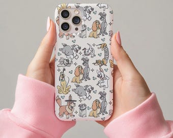 Disney Dogs Phone Case, Disney Phone Case, iPhone 14 15 16 Pro Max Cover, Tough Cases, iPhone 17 Case, Samsung, Gift for Disney Fans