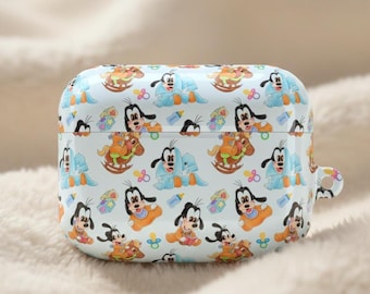 Etui na słuchawki AirPods Baby Goofy, etui na słuchawki AirPod Pro Gen 1 2 3 4 z motywem Myszki Miki, etui na słuchawki AirPod Disney, etui na słuchawki Airpod 3 z motywem Disneya, etui na słuchawki Airpod 4