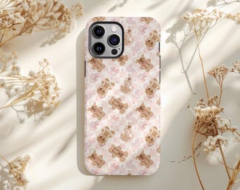 Disney Phone Case, Gingerbread Mickey Phone Cases, Christmas Phone Case, iPhone 14, 15, 16, 17 Pro Max Air, Samsung, Google Pixel Cover Gift