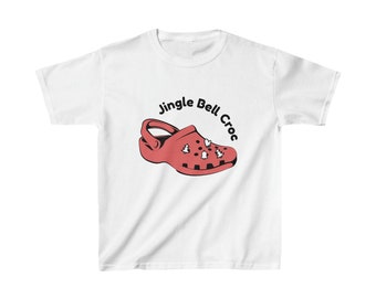 T-shirt de Noël Jingle Bell Croc T-shirt Heavy Cotton™ pour enfant