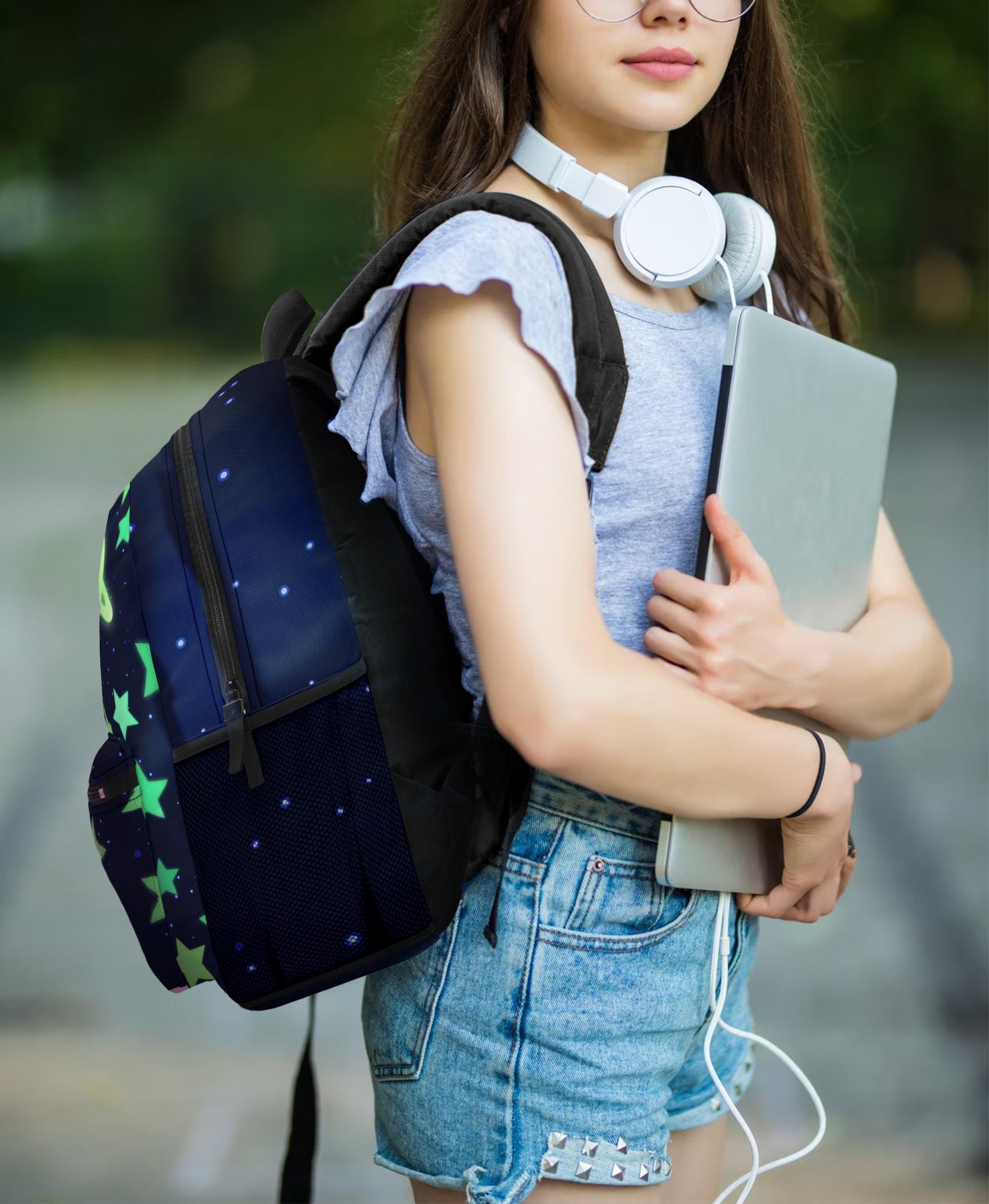 Y2K Star Backpack: Spun Polyester Teen/adult Knapsack - Etsy