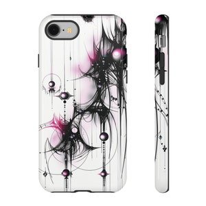 Cyber Sigilism Tattoo Style Tough Phone Case: 90s/00s Inspired afbeelding 4