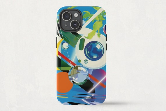 Frutiger Aero Inspired Abstract Pattern - Weird Aesthetic