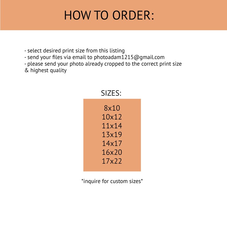 Custom Photo Printing - Etsy