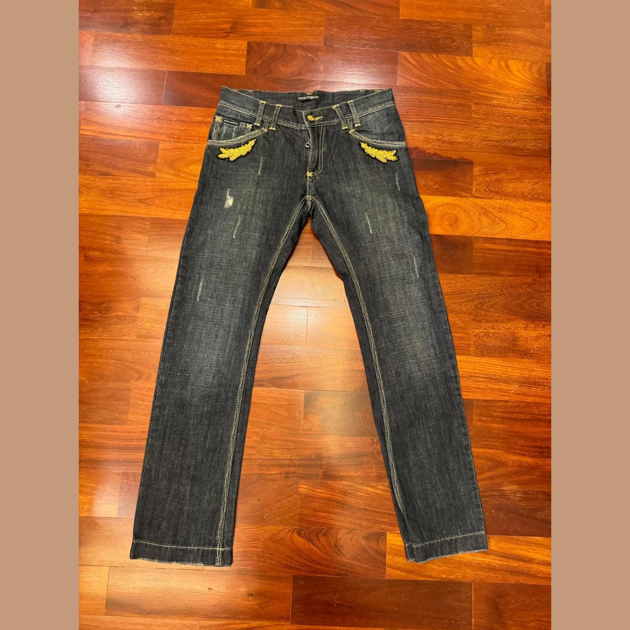 T*D様 dolce gabbana 90s-00s vintage デニムジャ Dolce gabbana 90s jeans - Etsy 日本