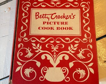 First Edition Betty Crocker Picture Cook Book