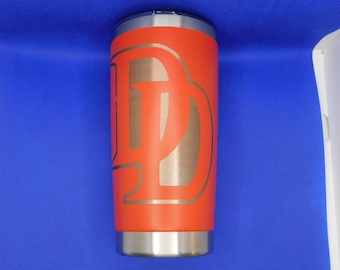 Laser Engraved Daredevil 20oz Tumbler