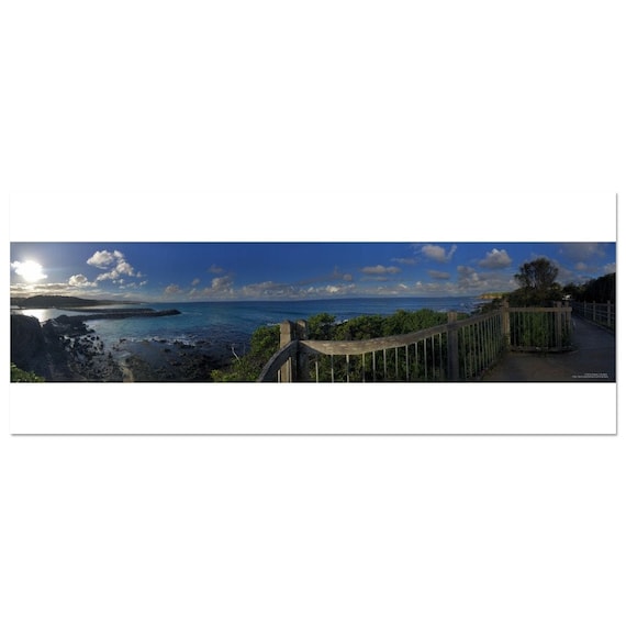 Narooma Panorama - Premium Matte Paper Poster