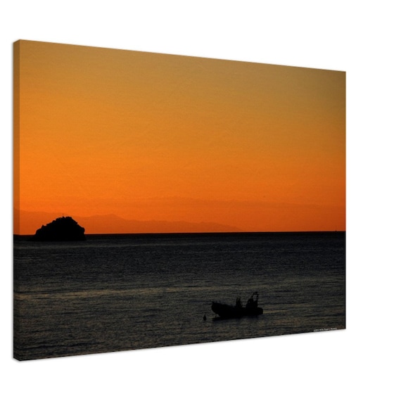 Sicily Sunrise - Canvas