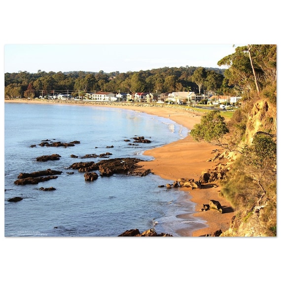 Bateman's Beach - Premium Semi-Glossy Paper Poster