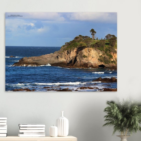 Narooma rocks - Premium Semi-Glossy Paper Poster