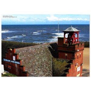 Life-boat station view 2 - UK  Premium Matte Paper Poster