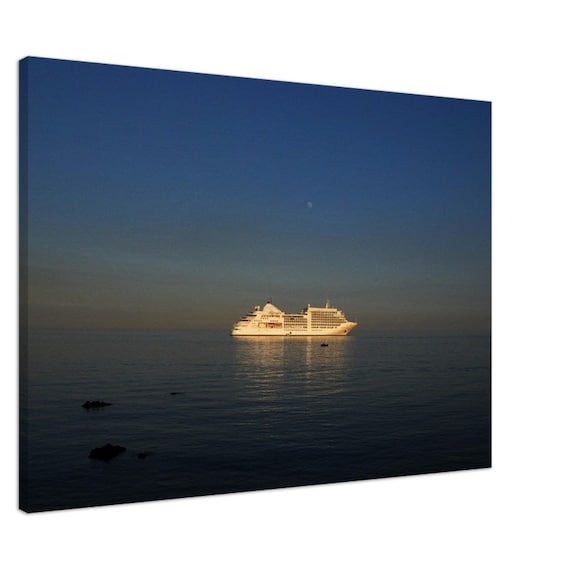 Cruise in Sicily Moon - Canvas