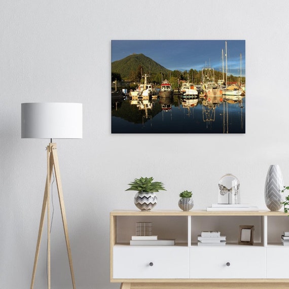 Alaska boat reflectance - Canvas