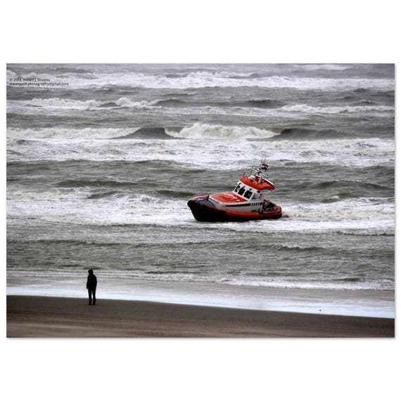 The Beaching - Dutch Rescue boat