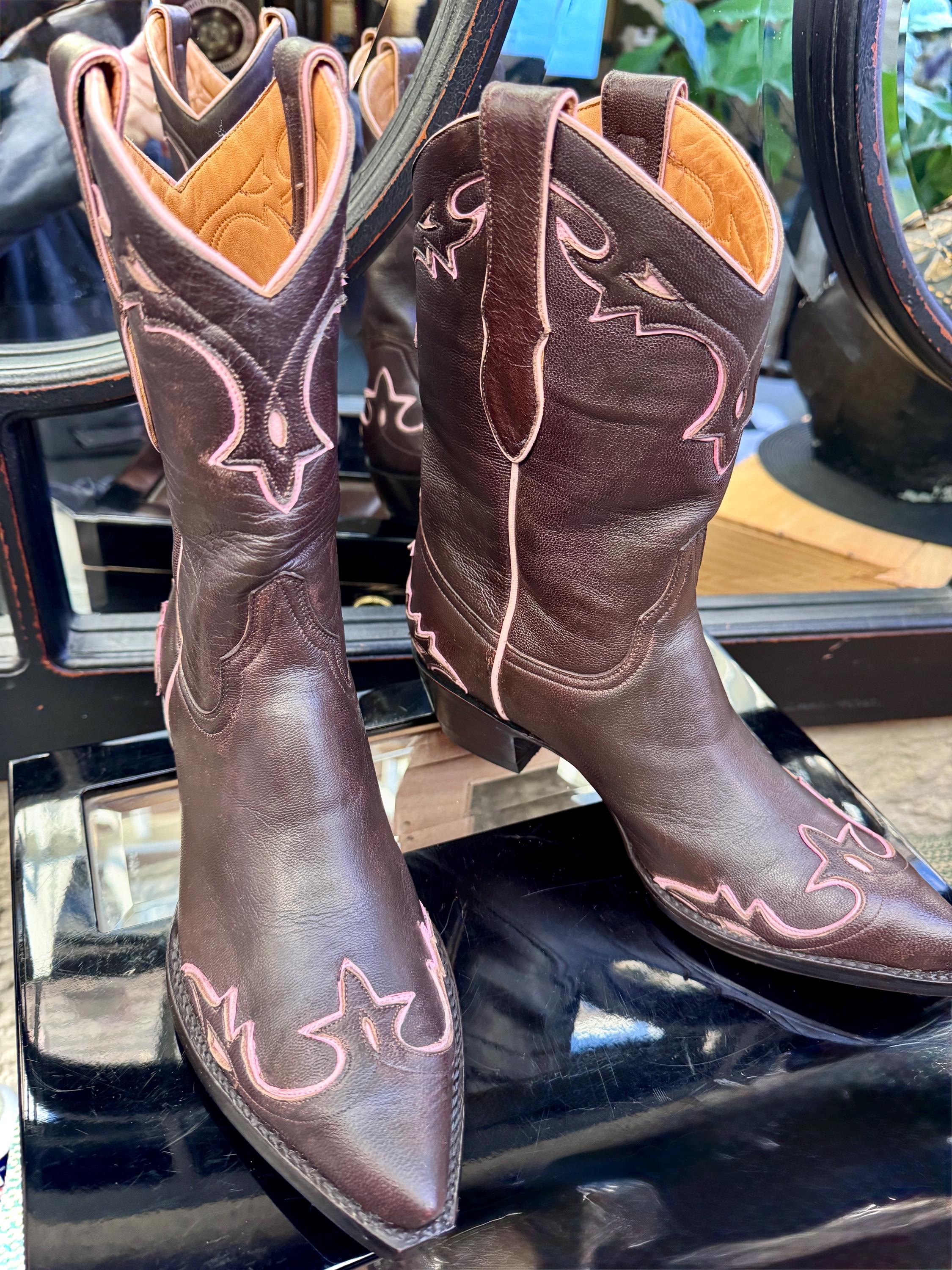 Old Gringo Ranger Earl 6” Size 11 Boots Old Gringo Sora Brass Teal Boot | Old Gringo Boots L841-4 main image 2