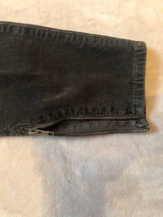 Current/Elliott zip stiletto corduroy pants - image 6
