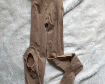 Capezio stirrup tights in Nude color