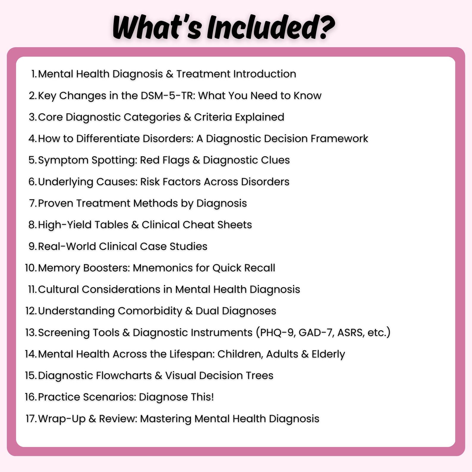 Mental Health Diagnosis Cheat Sheet Bundle | DSM 5 TR Cheat Sheet ...