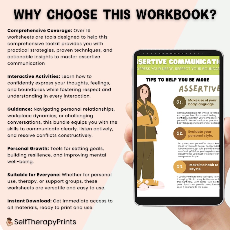 Assertive Communication Worksheets, Communication Skills, Social Skills ...