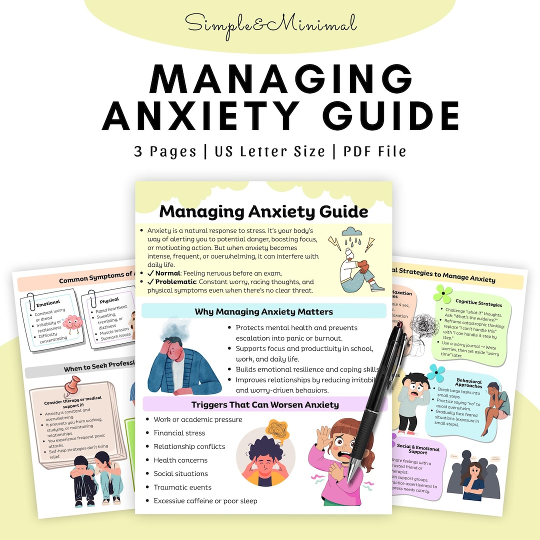 Managing Anxiety Guide | Practical Coping Strategies | Mental Health ...