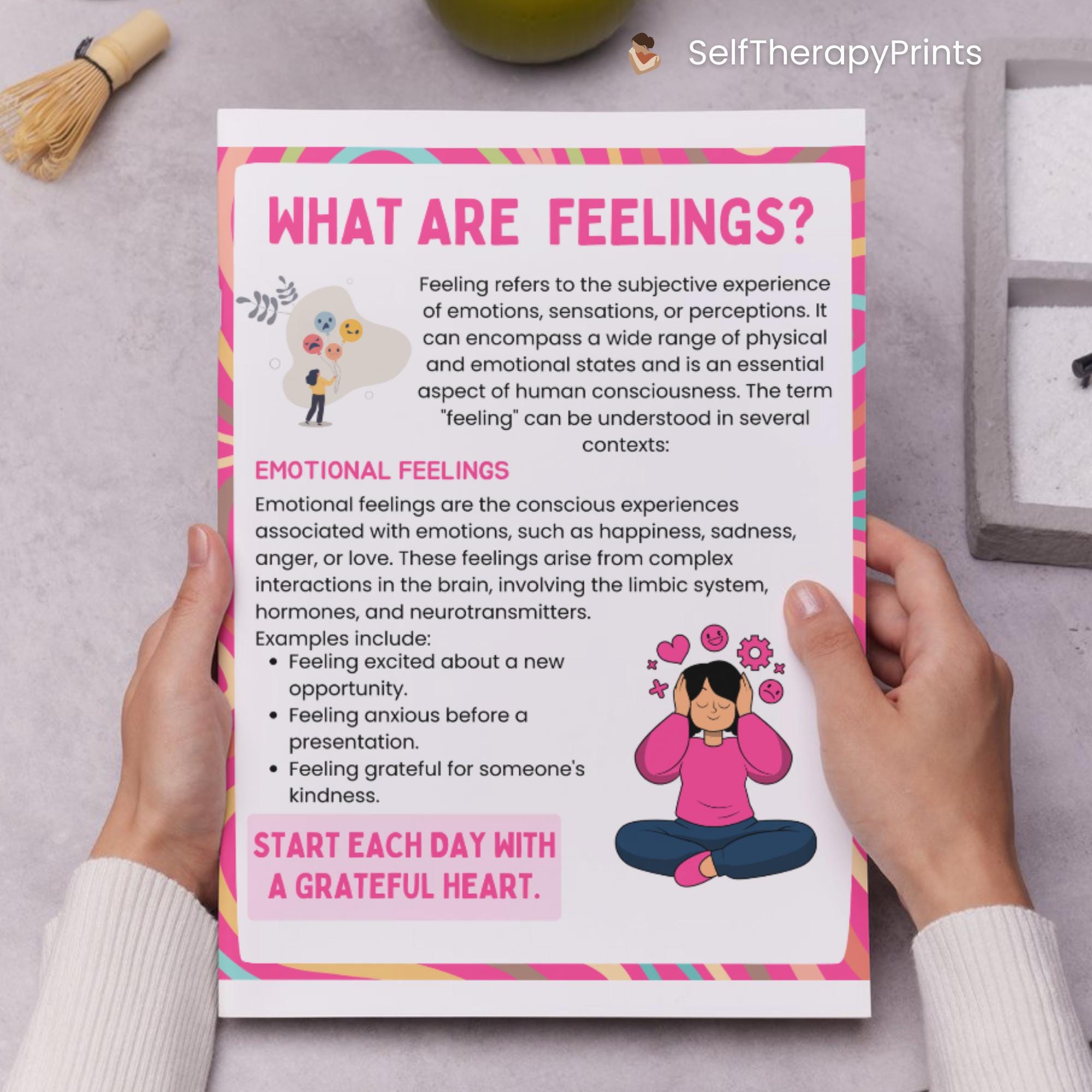 Kids Feelings Workbook | Coping Skills Kids | SEL Child Therapy ...