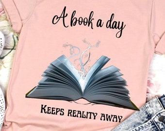 A book a day tshirt