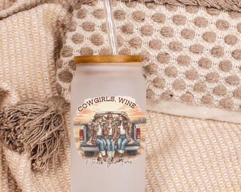 Cowgirls Wine PNG | Western Girls Trip Shirt Design | Truck Bed Time Graphic | Rustic Country Bachelorette PNG | Cowgirl Crew Shirt