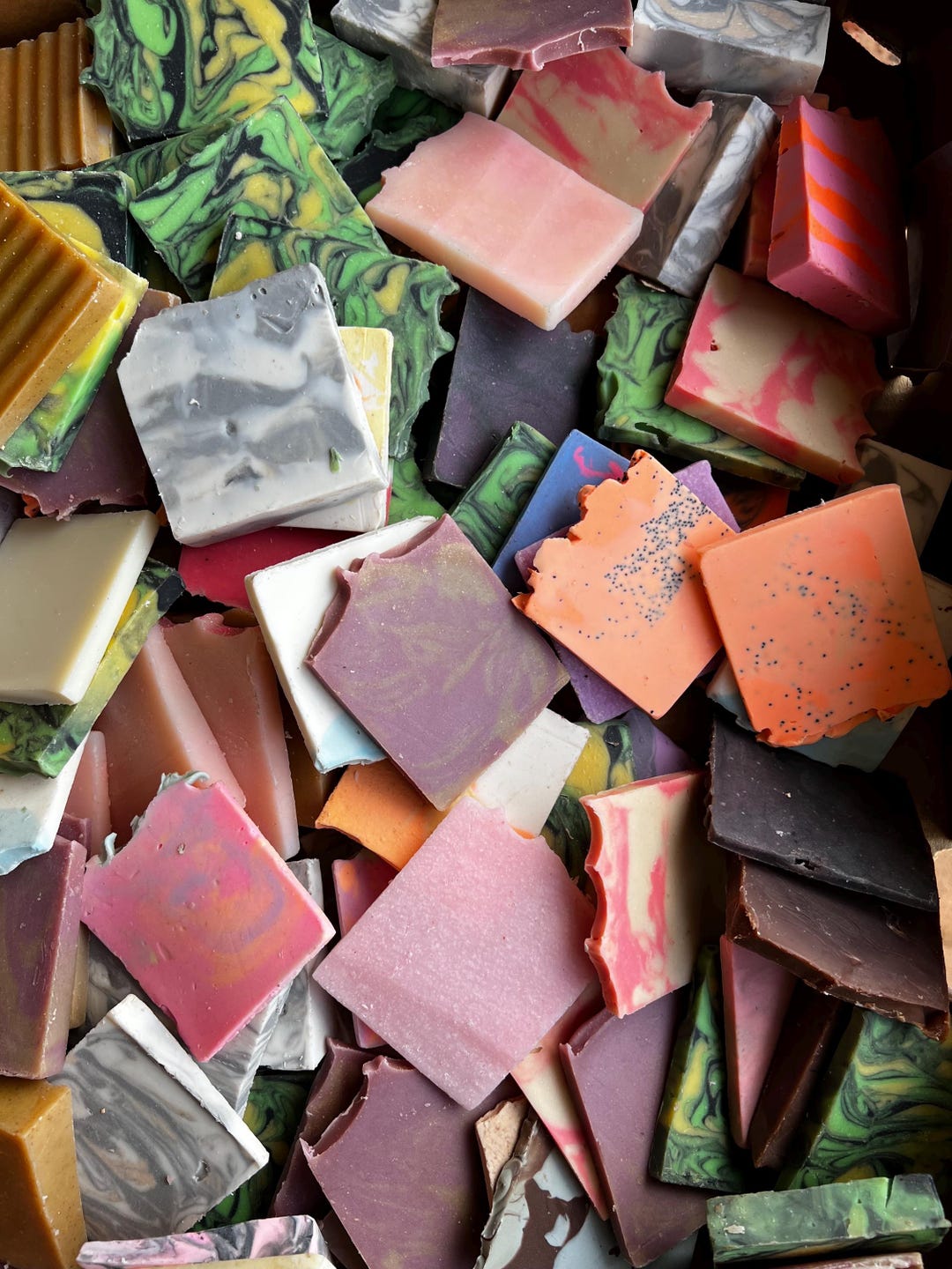Scrap Stack Soap Scraps/handmade Natural Soaps/soap Scraps,soap Stacks ...
