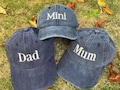 Custom Embroidered Family Matching Cap, Mum Dad Mini Hats, First Father's Day 2026, Pregnancy Reveal Hat, New Dad Gift, Baby Announcement product logo