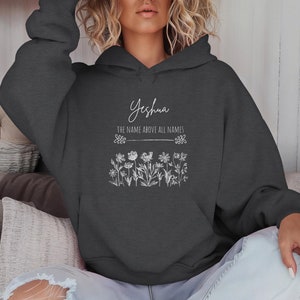 Name Above all Names Boho Hoodie Name Above all Names Boho Hoodie