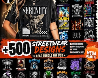 Pacote com mais de 500 estampas streetwear, Pacote de Estampas Urbanas para Camisetas, Pacote de Estampas Streetwear com Flores, Pacote de Estampas para Camisetas