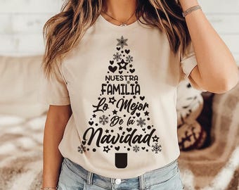 Our family is the best part of Christmas, Christmas design in PNG, Christmas family PNG, family pine tree PNG, Christmas tree design in PNG
